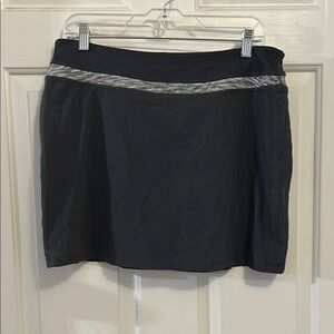 Tangerine Gray Athletic Skirt/Skort for Athleisure Wear